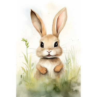 Rabbit Painting Wall Art